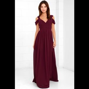 Lulus maxi dress